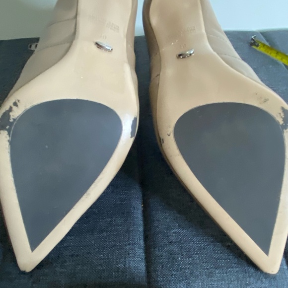 Tony Bianco Womens Caramel Leather Pointed Heel Boots- Sz- 8 1/2 - Picture 9 of 15